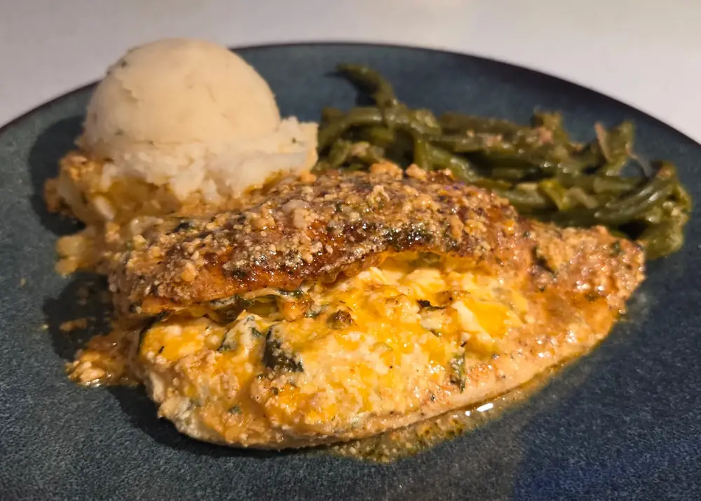 Stuffed Chicken Breast, chicken on the Chicago soul food menu in Phoenix, AZ